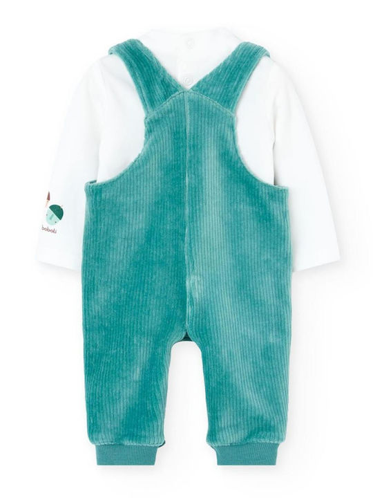 Boboli Baby Bodysuit Long-Sleeved Green