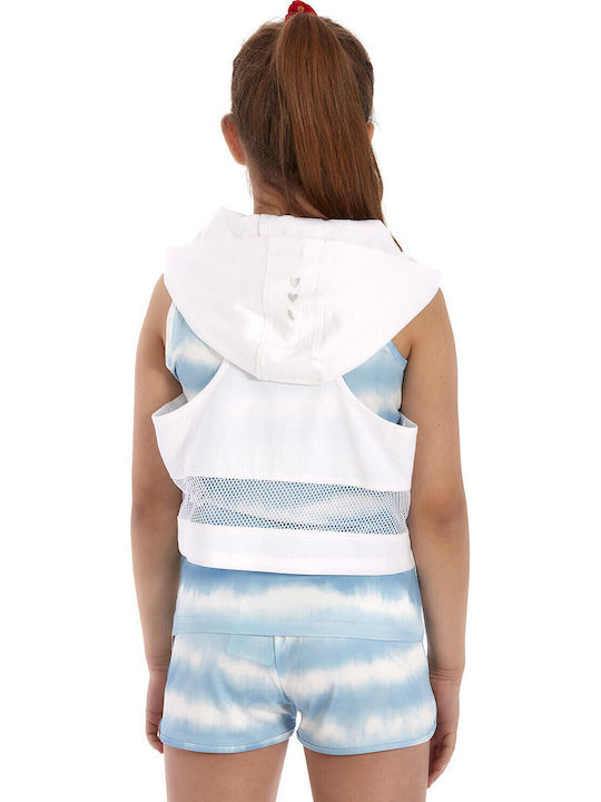 Kids Top Sleeveless White