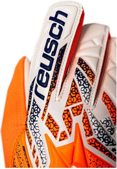 Reusch Attrakt Starter Solid Kids Goalkeeper Gloves Multicolour