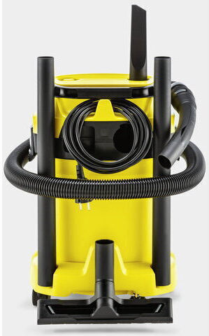 Karcher WD 3 V-15/4/20 Staubsauger Flüssigkeiten / Feststoffe 1000W mit Kunststoff Behälter 15Es