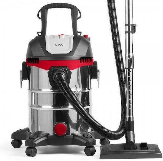Livoo Aspirator Lichide / Solide 1200W cu Inoxidabil Recipient 23lt