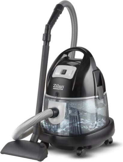 Zilan Staubsauger Flüssigkeiten / Feststoffe 2000W mit Kunststoff Behälter 8Es
