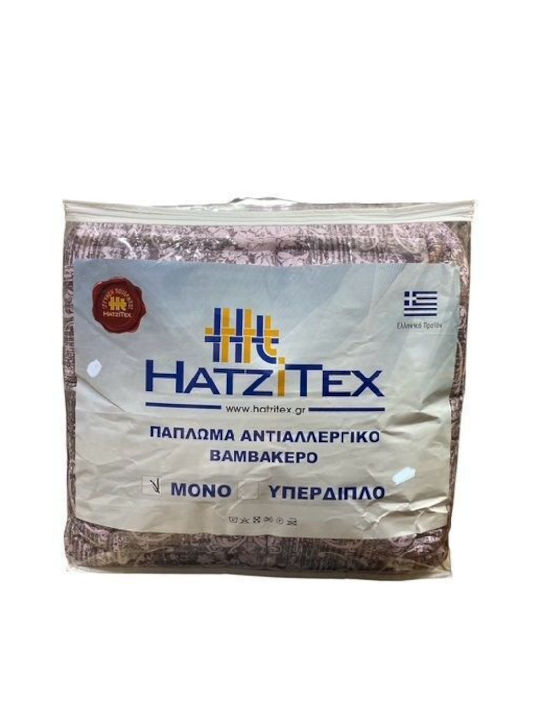 Hatzitex Bettdecke Einzelbett 160x220cm Purple-lilac