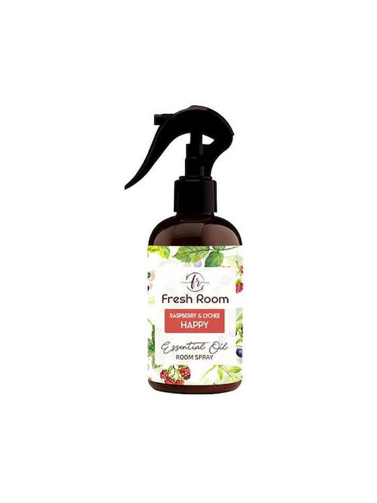Fresh Room Spray 400ml Pump Raspberry & Lychee Happy 1-57207