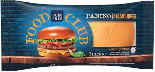 Nutrifree Хляб за бургер Панини Хамбургер без глутен 180gr
