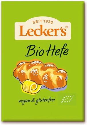 Lecker Βιολογικό Μαγιά Ξερή 9gr