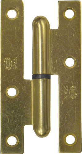 French Hinges Amig Gold Left 95x52x2mm Ø11mm French Hinges Amig Gold Left 28908