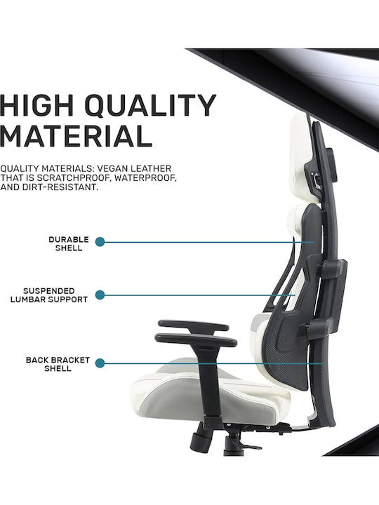 Armaggeddon Exo III Artificial Leather Gaming Chair with Adjustable Arms Honey Bourbon