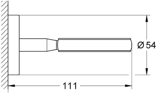 Grohe Baucosmopolitan Съд за сапун Inox Chrome