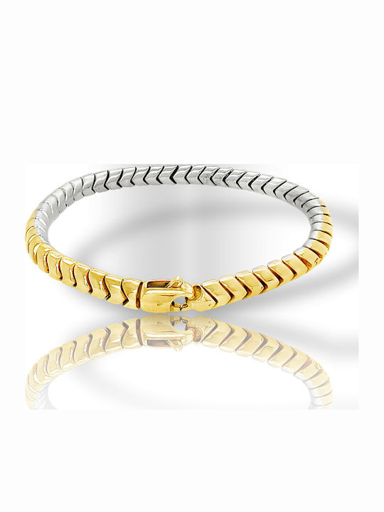 Xryseio Дамско Гривна от Бяло злато 14K