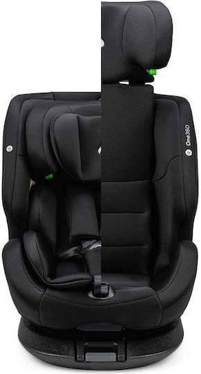 One 360° Autositz i-Size mit Isofix All Black 0-36 kg