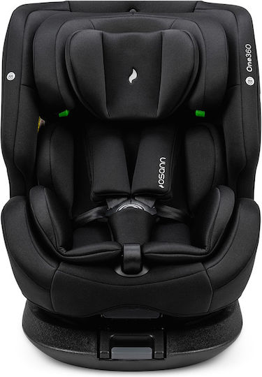 One 360° Autositz i-Size mit Isofix All Black 0-36 kg