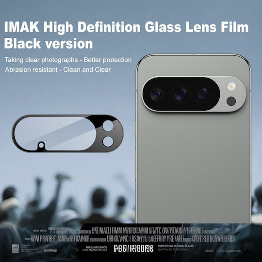 Imak Camera Protection Tempered Glass Black for the Google Pixel 10 Pro XL 5G