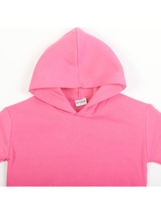 Hanorac Copii cu Glugă Fuchsia