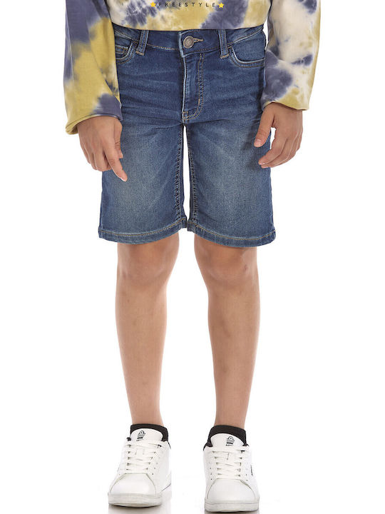 Șort/Salopetă Copii Denim Albastru