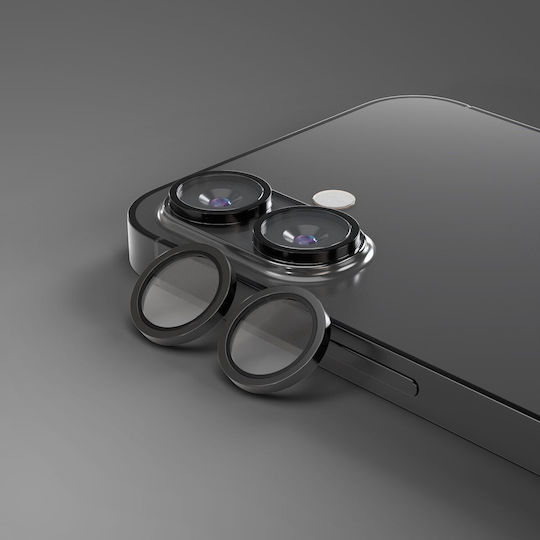 Etteri Obiectiv Pentru Cameră De Telefon Mobil iPhone 16 16 Plus Negru