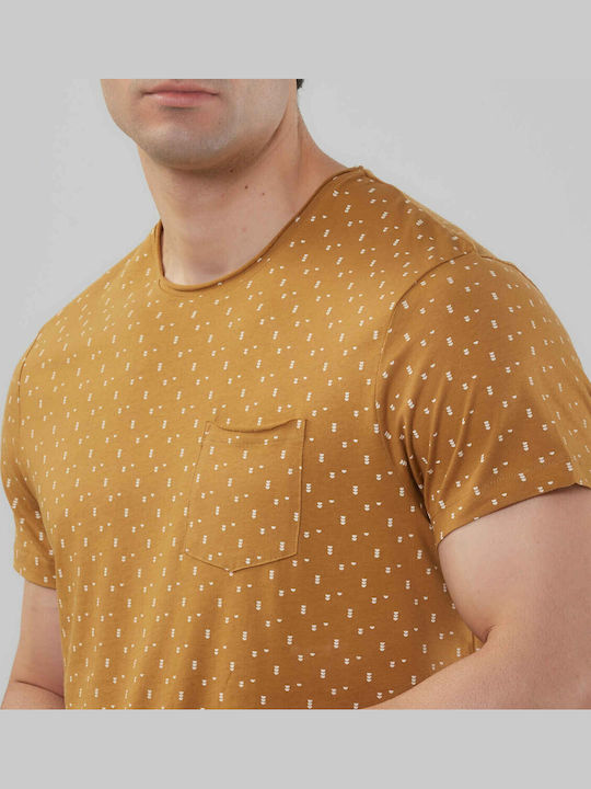 T-shirt Καφέ
