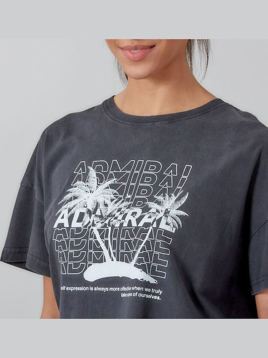 Γυναικείο T-shirt Ανθρακί