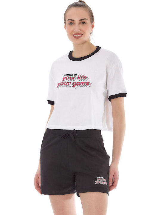 Γυναικείο Crop T-shirt Λευκό
