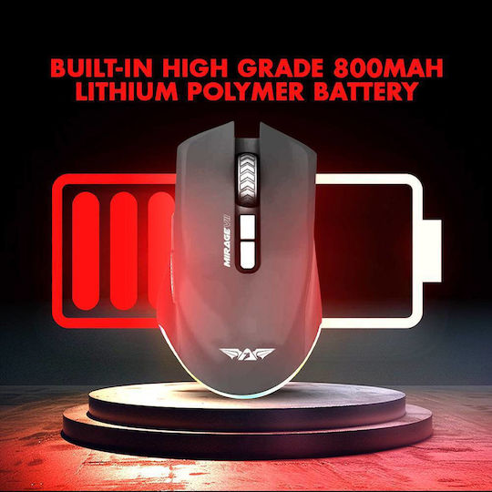 Armaggeddon Mirage VII RGB Gaming Mouse Alb