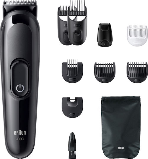 Braun Машинка за Подстригване Черна AIO3560