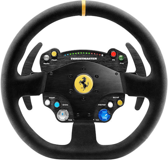 Thrustmaster TS-PC Racer 488 Ferrari Challenge Edition Steering Wheel for Mac / PC with 1080° Rotation
