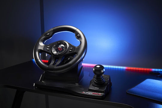 Subsonic GS550 Волан с Ръчка за Скорости и Педали за PC / PS4 / XBOX One / Xbox Series X/S с 270° Градуса на Въртене
