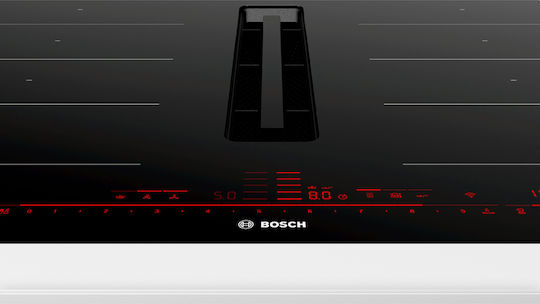 Bosch Serie 8 Επαγωγική Εστία Αυτόνομη με Απορροφητήρα 75x49εκ.