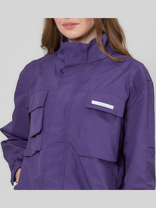 Дамско Яке за Пролет/Есен Purple