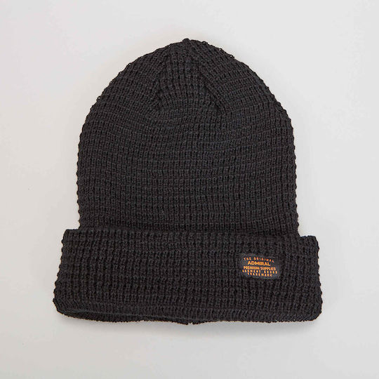 Beanie Unisex Beanie Gestrickt in Schwarz Farbe