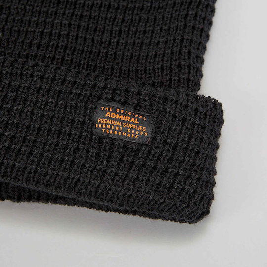 Beanie Unisex Beanie Gestrickt in Schwarz Farbe
