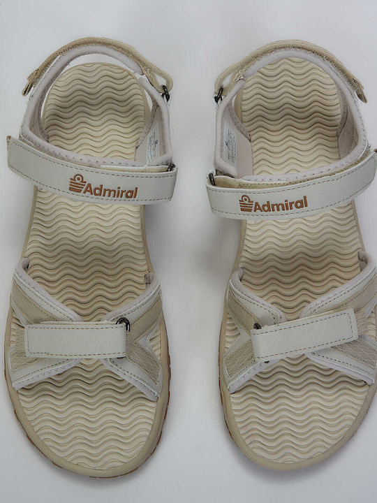 Flache Sandalen für Damen in Beige Farbe