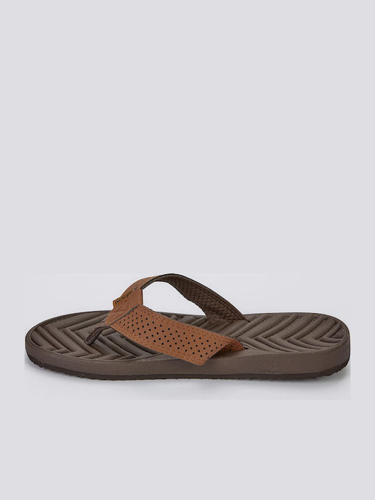 Herren Flip Flops Braun