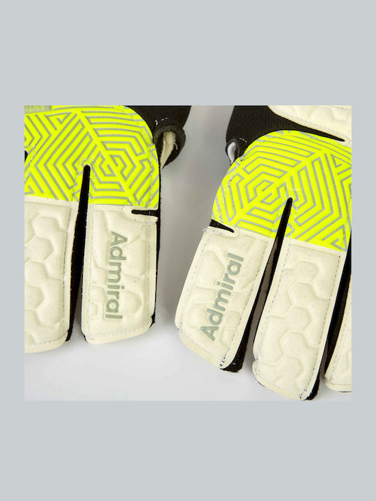 Admiral Adults Goalkeeper Gloves Yellow