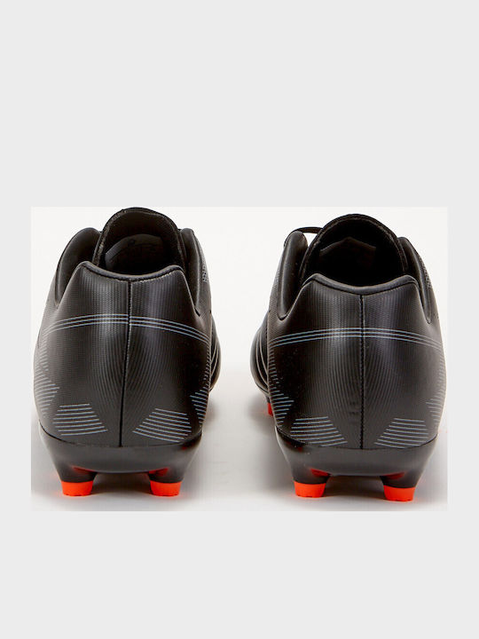 Admiral Football Shoes with Molded Cleats Black