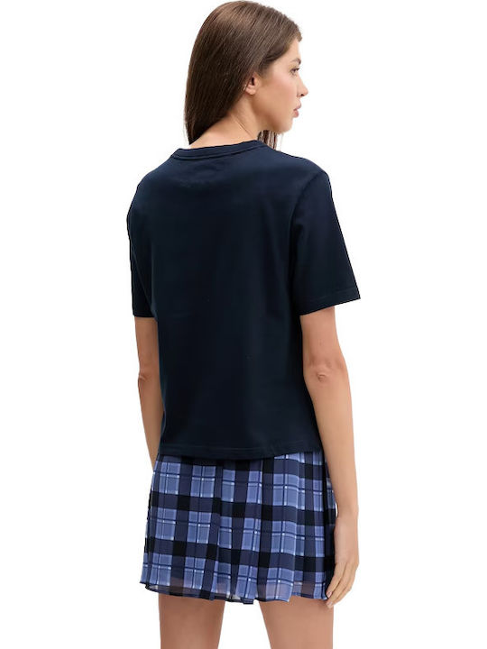 Tommy Hilfiger Tricou Dark Night Albastru Marin