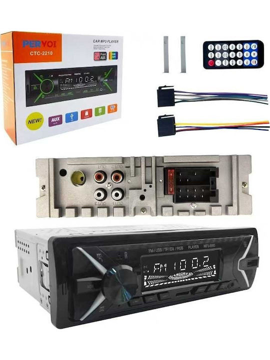 PerVoi Sistem Audio Auto 1DIN (Bluetooth/USB)