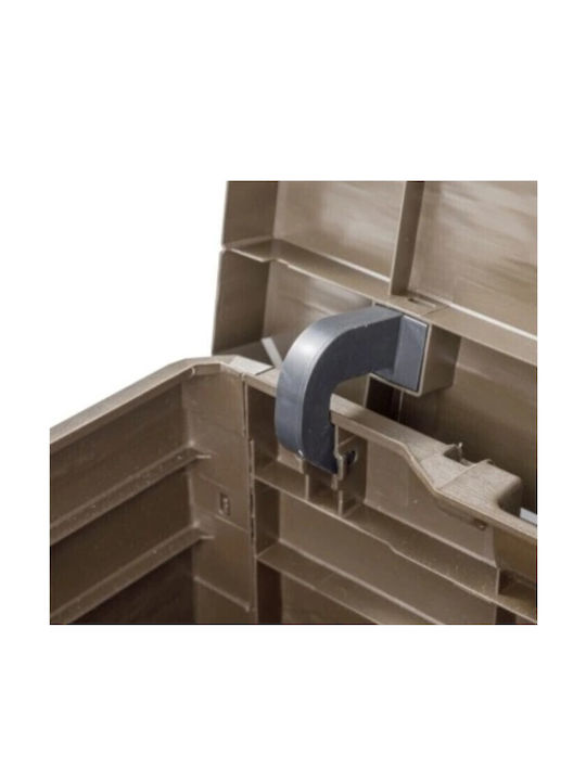 Toomax Outdoor Storage Box 160lt Brown L77.5xW44.5xH53cm