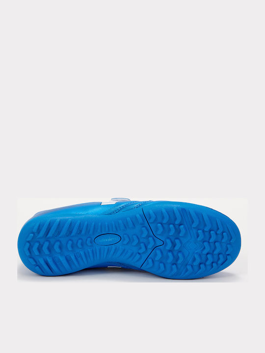 Kids Soccer Cleats with Turf Blue