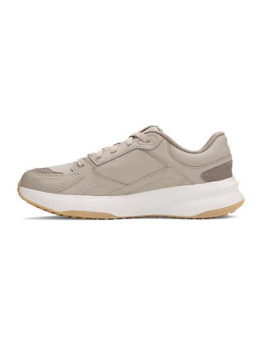 Under Armour Edge Lthr Ανδρικά Running Μπεζ