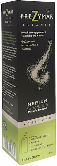 Frezyderm Frezymar Cleaner Medium Aloe & Eucalyptus από 6 Ετών Ρινικό Σπρέι με Θαλασσινό Νερό για Όλη την Οικογένεια 120ml