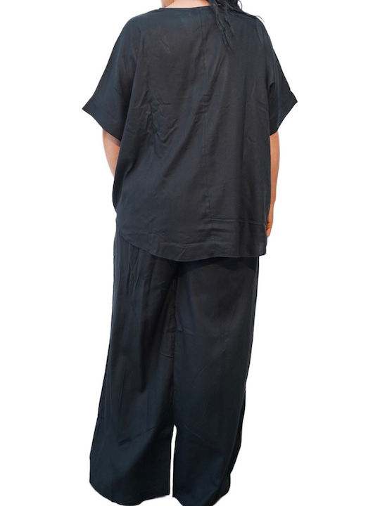 Damen Black Set mit Hose