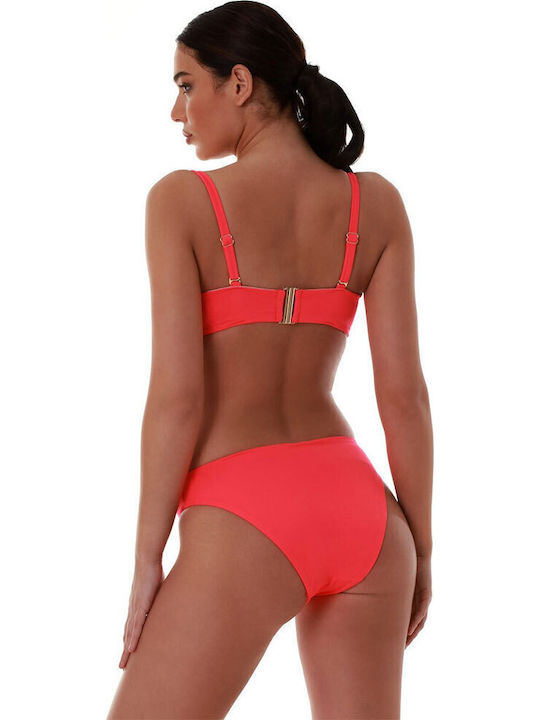 Strapless Bikini with Adjustable Straps Fuchsia