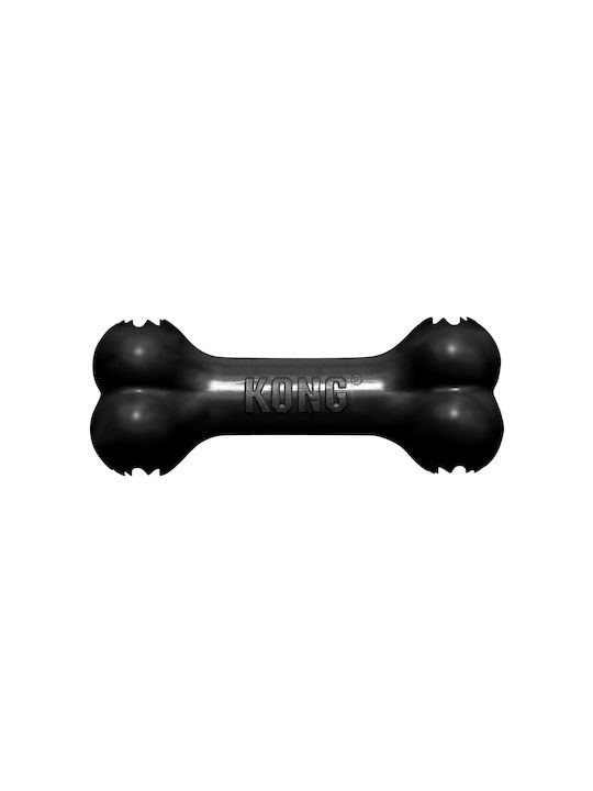 Kong Goodie Dog Bone Chewing Toy Rubber Large 21.5cm Black 1pc