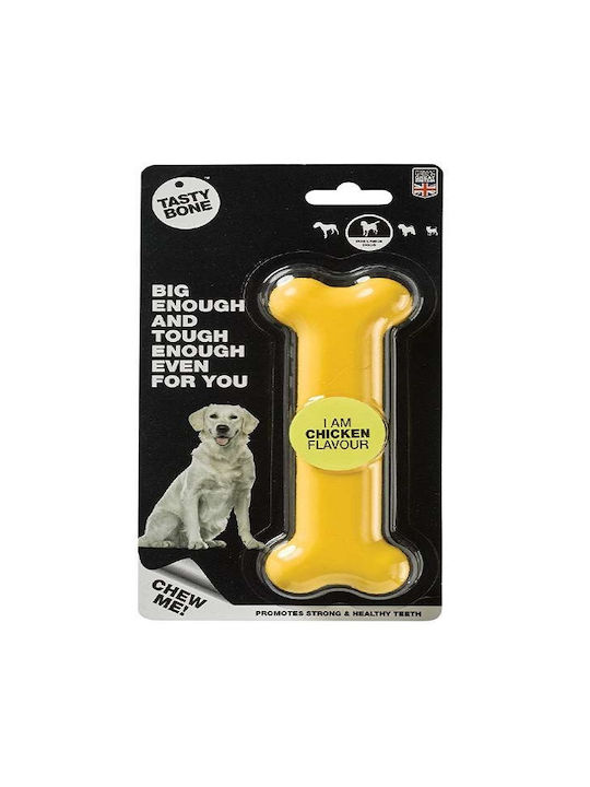 Tasty Bone Chicken Nylon Bone Toy Dog with Flavor Chicken Large 17εκ. Yellow 1pcs