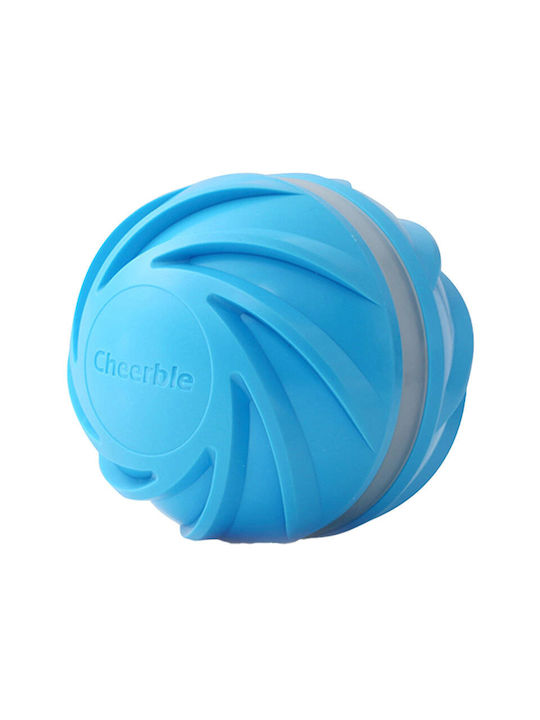 Cheerble W1 Cyclone Minge de Plastic Jucărie Câine 7.7εκ. Albastru 1buc