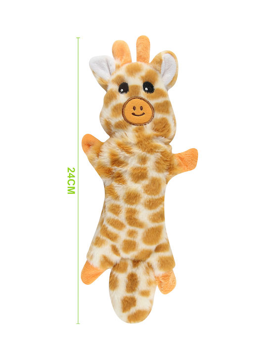 Παιχνίδι Σκύλου Nunbell Λούτρινο Ziraffe 24cm