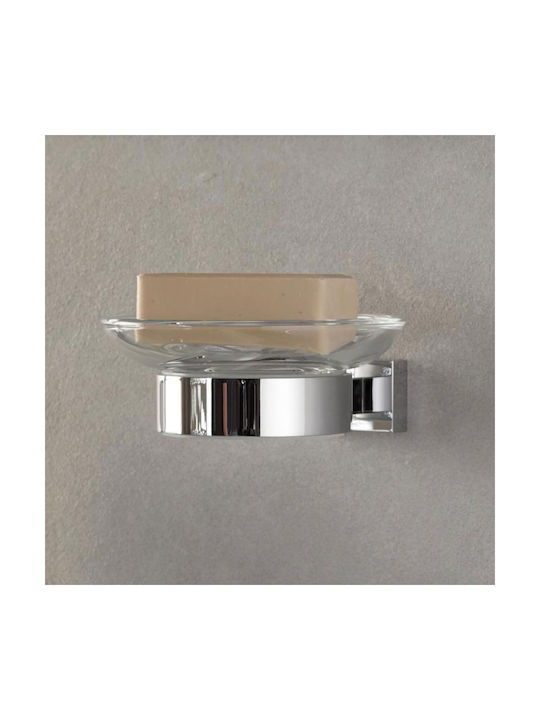 Grohe Essentials Cube Σαπουνοθήκη Ασημί