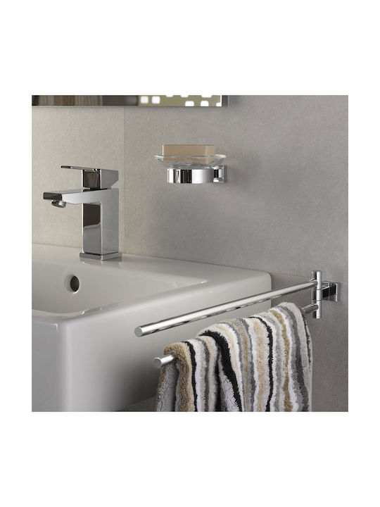 Grohe Essentials Cube Σαπουνοθήκη Ασημί