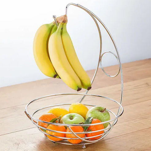 Horwood Fruitieră Metalic Argintiu 27x43buc
